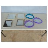 (7) Assorted Hanging Mirrors