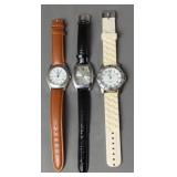 Three Men's Wrist Watches