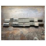 (2) Metal Lawn Mower Blades
