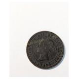 Canadian 1882H Large Cent
