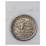 Cuban Silver 1902 Diez Centavos Coin