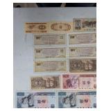 Assorted Chinese Currency