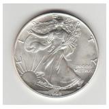 1992 US Silver Eagle1 Ounce Silver Round