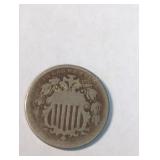Undated US Shield Nickel
