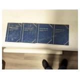 (62) Lincoln Memorial Pennies in Collector Books