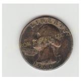 US 1960D Silver Washington
