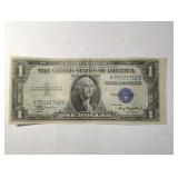 US 1935A  One Dollar Silver Certificate Note