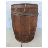 Vintage Wood Barrel
