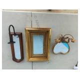 Three Accent Mirrors