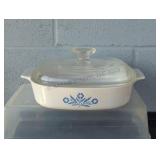Vintage CORNING WARE 8 Inch Covered Dish