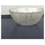 Vintage ARCROC Seabreeze  Glass Bowl