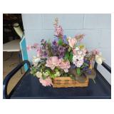 Artificial Plant in Wicker Basket