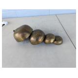 Vintage Bronze Singing Bowls