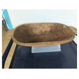 Antique Wood Bowl