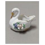 Antique Japanese Porcelain Swan Figurine