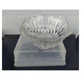 Vintage Crystal Serving Bowl