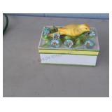 Vintage Porcelain Jewelry Box