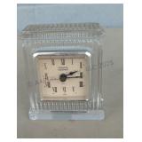 Vintage CRYSTAL LEGENDS Crystal Quartz Clock