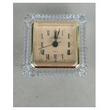 Vintage SHANNON Crystal Quartz Clock