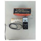 Vintage LAFAYETTE AWR & Field Strength Meter
