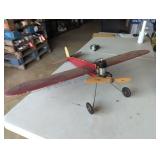 Vintage Wood 2 Cycle Airplane