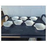 (7) Vintage CORNING WARE Petite Bowls