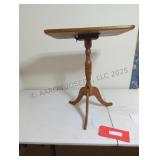 Vintage Wood Flip Top Table