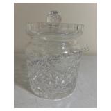 vintage Waterford Crystal  biscuit barrel