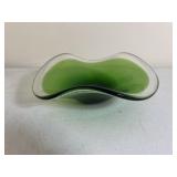 Vintage Cased Art Glass Bowl
