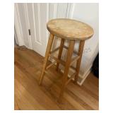 Wood 29 Inch Bar Stool