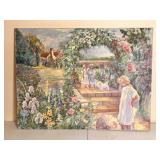 Tea Party, Acrylic on Canvas Print