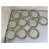 (24) Vintage HOLLY Japanese Porcelain Desert