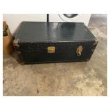 Vintage National Vulcanized Fibre Trunk