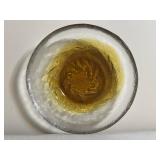 Vintage Mid century Art Glass Bowl