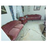 Vintage Fabric 3pc Living Room Set