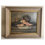 Renoir Textured Print