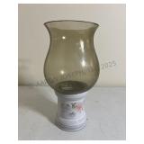Vintage Ceramic & Glass Candle Holder