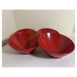 (4) Melamine Get Bowls