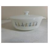 Vintage Anchor Hawking Fire-King Casserole Dish