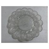 Vintage Crystal Deviled Egg Tray