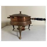 Vintage Bronze Chaffing Dish