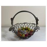 Vintage Silver plate Basket
