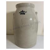 Vintage Salty Glaze Large Crock