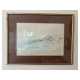 Platen, each scene Etching