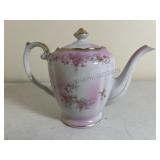 Vintage Lefton China "Heirloom Rose" Tea Pot
