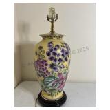 Vintage Hand Painted Ceramic Table Lamp