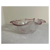 Vintage MIKASA Walther  Crystal Bowl