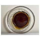 Vintage Mid century Art Glass Bowl