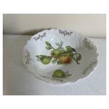 Vintage Porcelain Fruit Bowl