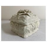 Vintage ceramic keepsake box